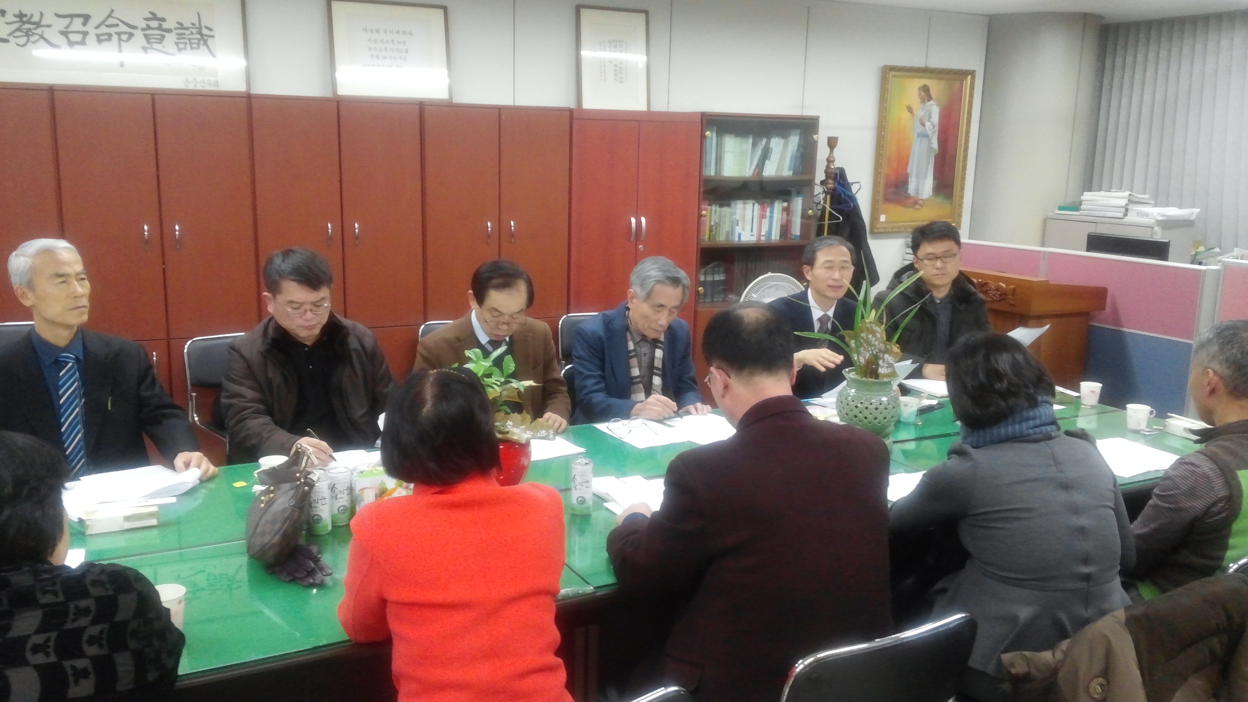 연찬회준비,법인화 추진회 모임