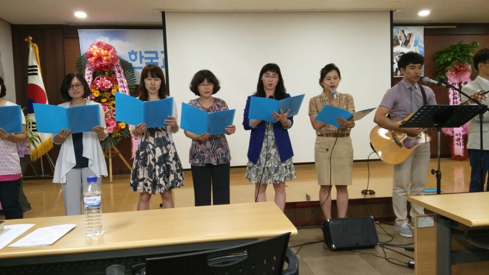강원홍천지역회 창립예배