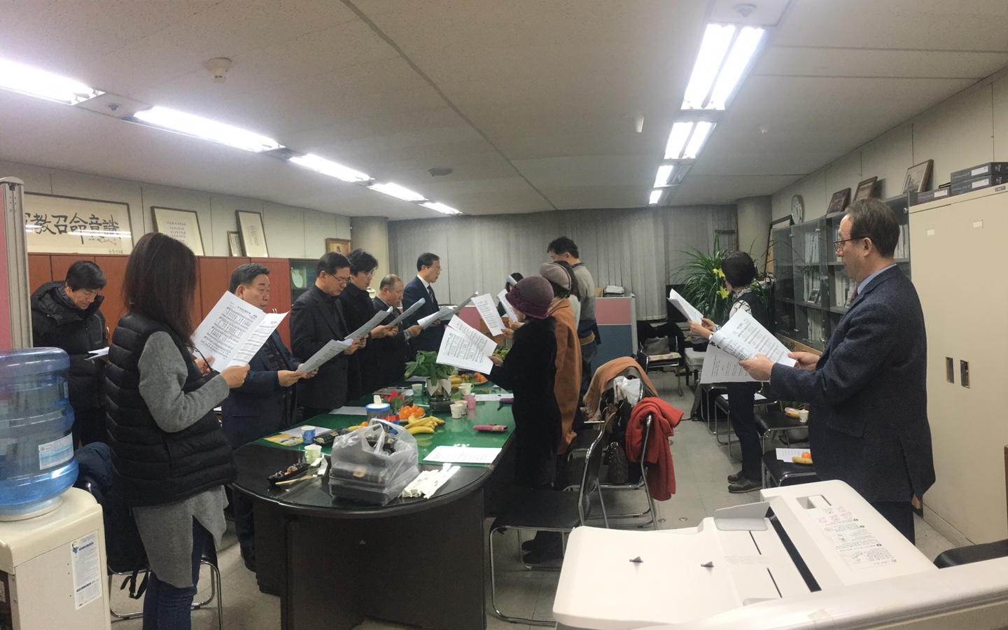 2019년 12월 월례회