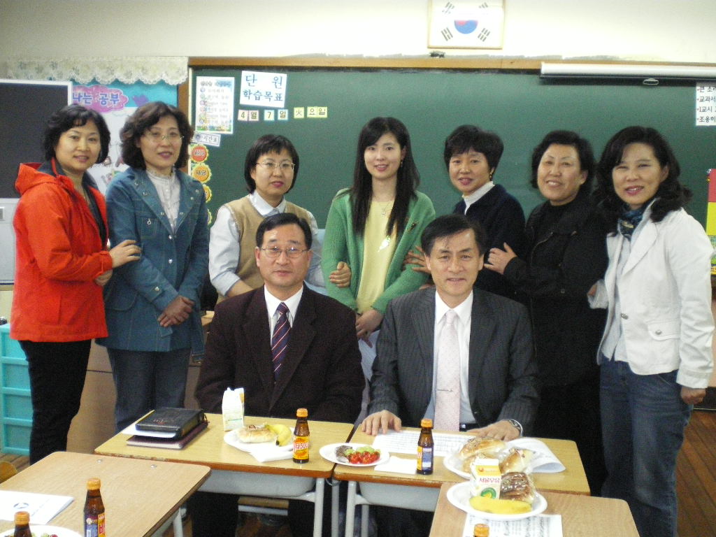인천삼산초등학교 신우회 창립예배 사진
