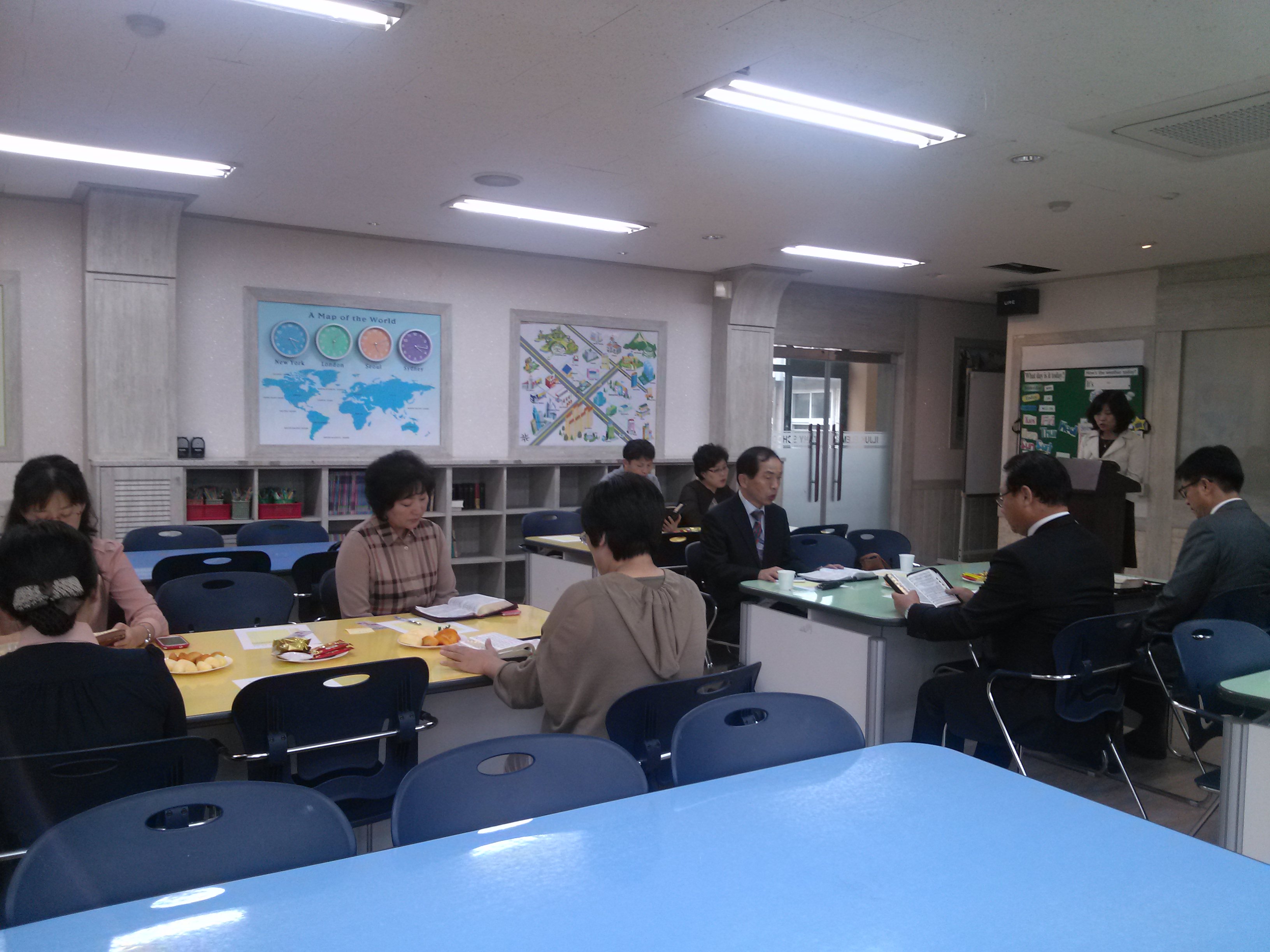 안성지역회 일죽초등학교 신우회 창립예배
